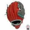 RECKEN Rook 11″ Baseball Glove – Red/Grey/Turquoise