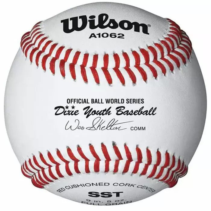 WILSON SPORTING GOODS Wilson A1062BSST SST Dixie Youth Baseball (Dozen) 1 WILSON SPORTING GOODS Wilson A1062BSST SST Dixie Youth Baseball (Dozen)