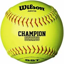 WILSON SPORTING GOODS Wilson A9016 NFHS Cork Fastpitch Softball 12 Inch (Dozen): WTA9016BSST