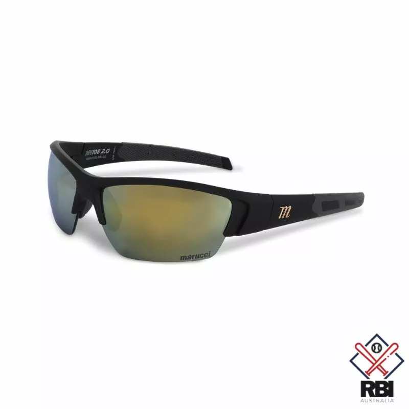 Marucci MV108 2.0 Adult Performance Sunglasses – Matte Black 1 Marucci MV108 2.0 Adult Performance Sunglasses – Matte Black