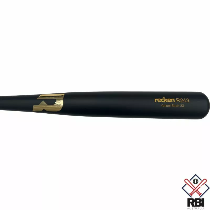 RECKEN R243 Yellow Birch Baseball Bat 2 RECKEN R243 Yellow Birch Baseball Bat - Image 2