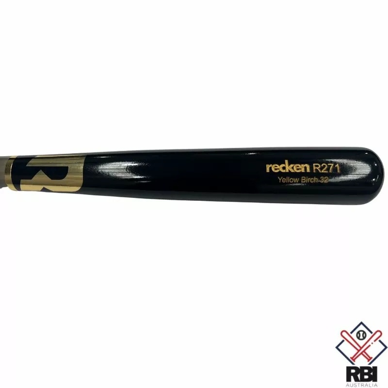 RECKEN R271 Yellow Birch Baseball Bat 2 RECKEN R271 Yellow Birch Baseball Bat - Image 2