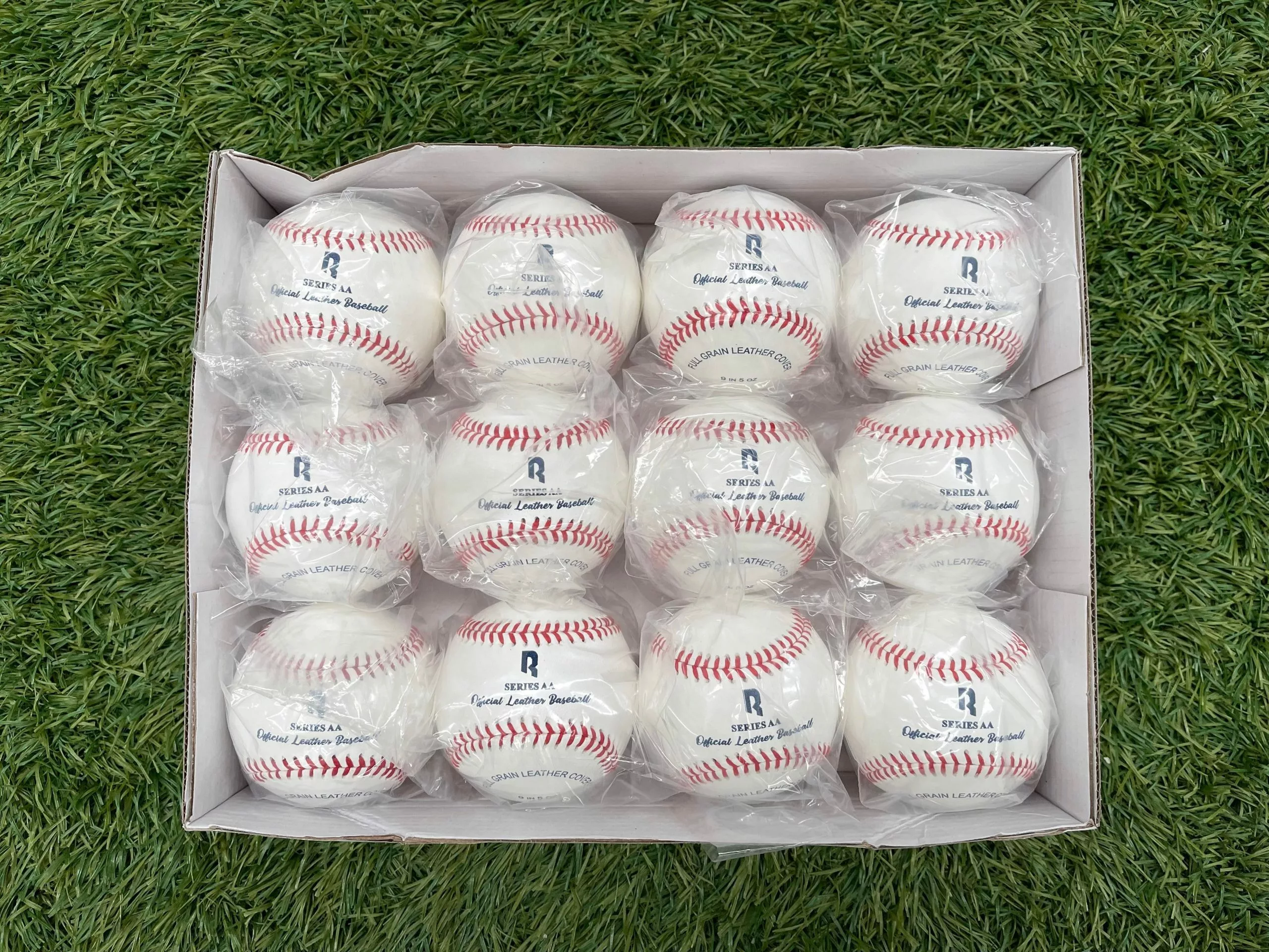 RECKEN AA Series 9 Inch Leather Baseball (Dozen) 2 RECKEN AA Series 9 Inch Leather Baseball (Dozen) - Image 2