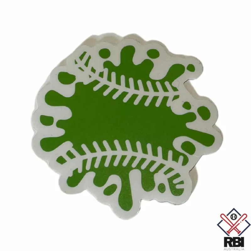 RECKEN Helmet Sticker Green Baseball/Softball 1 RECKEN Helmet Sticker Green Baseball/Softball