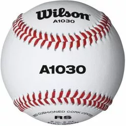 WILSON SPORTING GOODS Wilson A1030B High School Practice Baseball Raised Seams (Dozen)