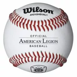 WILSON SPORTING GOODS Wilson A1010 HS1 SST American Legion Stamp Baseballs (Dozen): A1010BHS