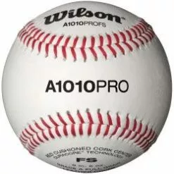 WILSON SPORTING GOODS Wilson A1010BPROFS Flat Seam College-NFHS Baseball (dozen)