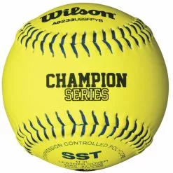 WILSON SPORTING GOODS Wilson 11" USSSA Fastpitch Softball (Dozen): A9233BUSSFP