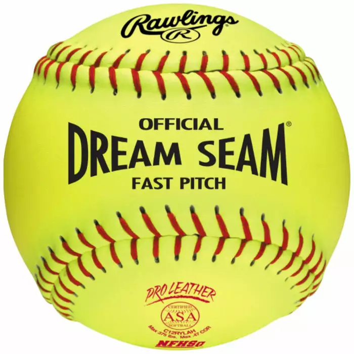 Rawlings Dream Seam Fastpitch Softball 12" USA( ASA)-NFHS - One Dozen 1 Rawlings Dream Seam Fastpitch Softball 12" USA( ASA)-NFHS - One Dozen