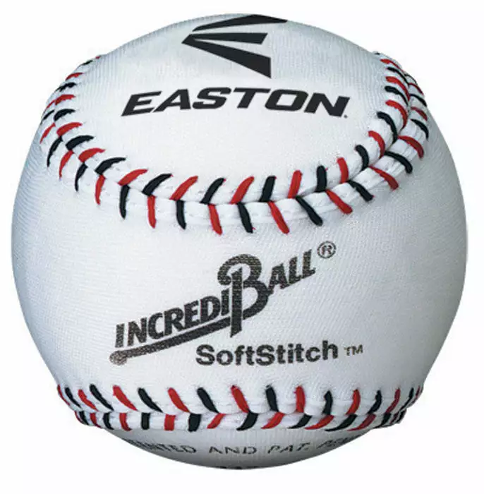 Easton Incredi-Ball 9 Inch SoftStitch Cloth Baseball: 6020371 1 Easton Incredi-Ball 9 Inch SoftStitch Cloth Baseball: 6020371