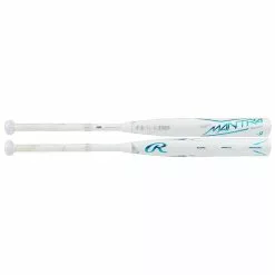 2023 Rawlings Mantra+ White Fastpitch Softball Bat -9: RFP3MP9