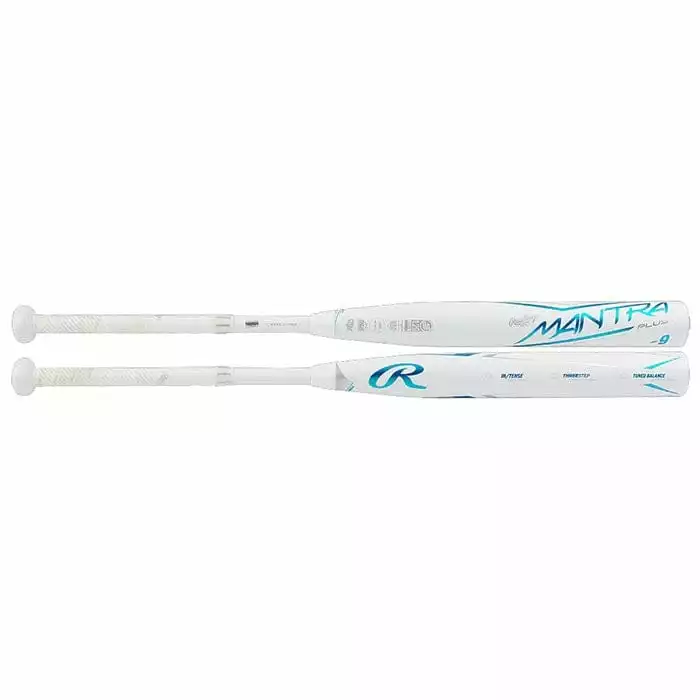 2023 Rawlings Mantra+ White Fastpitch Softball Bat -9: RFP3MP9 1 2023 Rawlings Mantra+ White Fastpitch Softball Bat -9: RFP3MP9