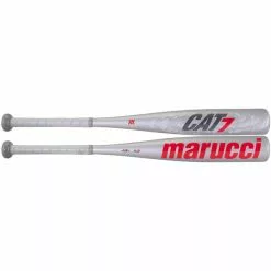 2021 Marucci Cat 7 Silver Junior Big Barrel USSSA Baseball Bat -10 Oz: