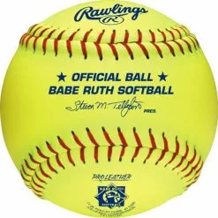 Rawlings Babe Ruth 11 Inch Leather Fastpitch Softball - One Dozen: PX1