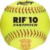Rawlings RIF Level 10 Fastpitch USA (ASA) Softball - One Dozen: R12RYS