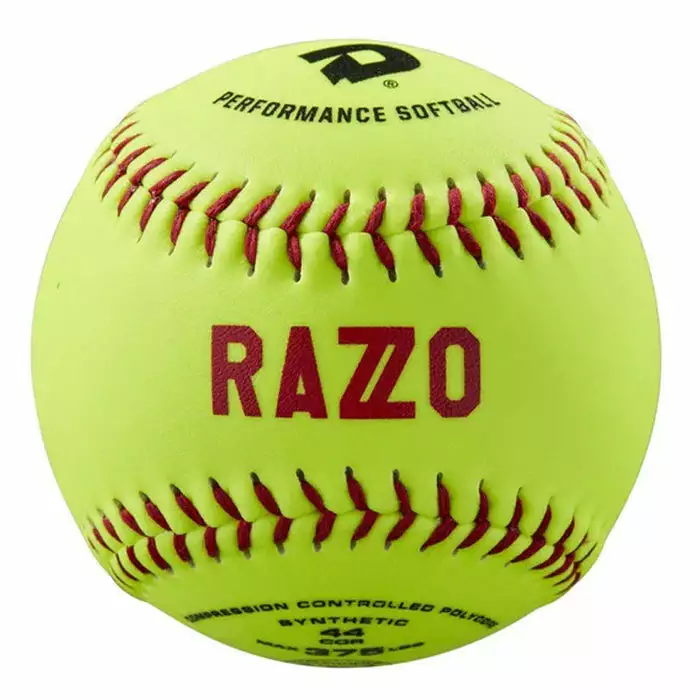 DeMarini Razzo 11” USA (ASA) Synthetic Slowpitch Softball 44-375 - One 1 DeMarini Razzo 11” USA (ASA) Synthetic Slowpitch Softball 44-375 - One