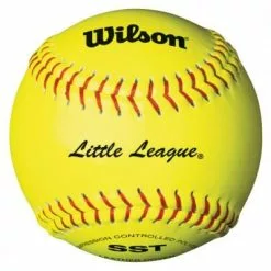 WILSON SPORTING GOODS Wilson Little League Polycore Fastpitch Softball 12 Inch (Dozen): A907