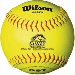 WILSON SPORTING GOODS Wilson 11" Pony League Polycore Fastpitch Softball (Dozen): A9275BSST